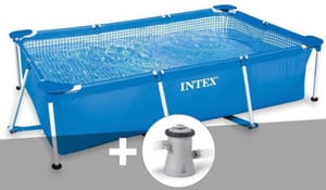 Avis kit piscine tubulaire rectangulaire d'Intex