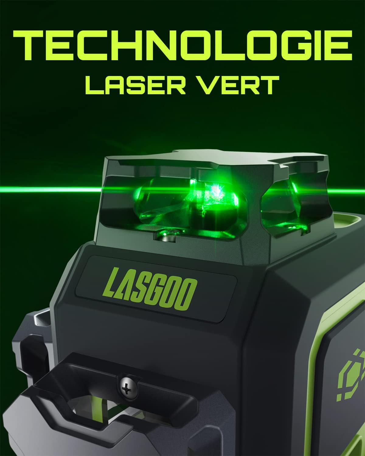 Niveau Laser Auto-nivelant 3x360° LASGOO LG-3D